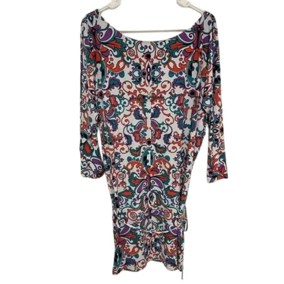 Laundry By Design Women’s Long Sleeve Mini Dress Multicolor size 12 - Picture 1 of 8